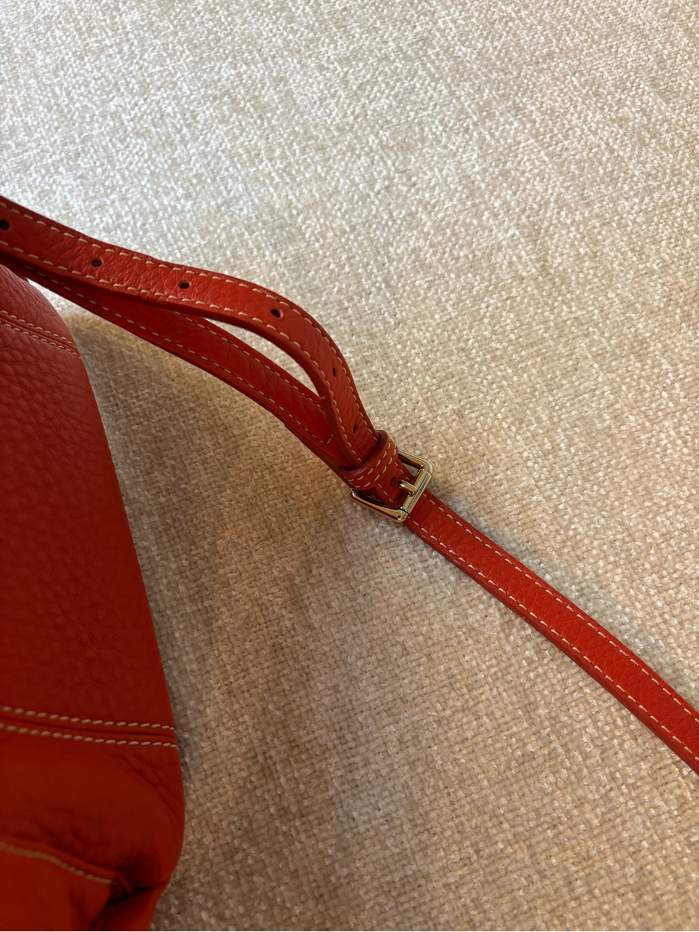 Dooney & Bourke Pebbled Leather Crossbody with Gold-Tone Hardware - Picture 14 of 16
